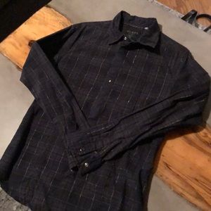 Black Button Down Shirt by Guess.